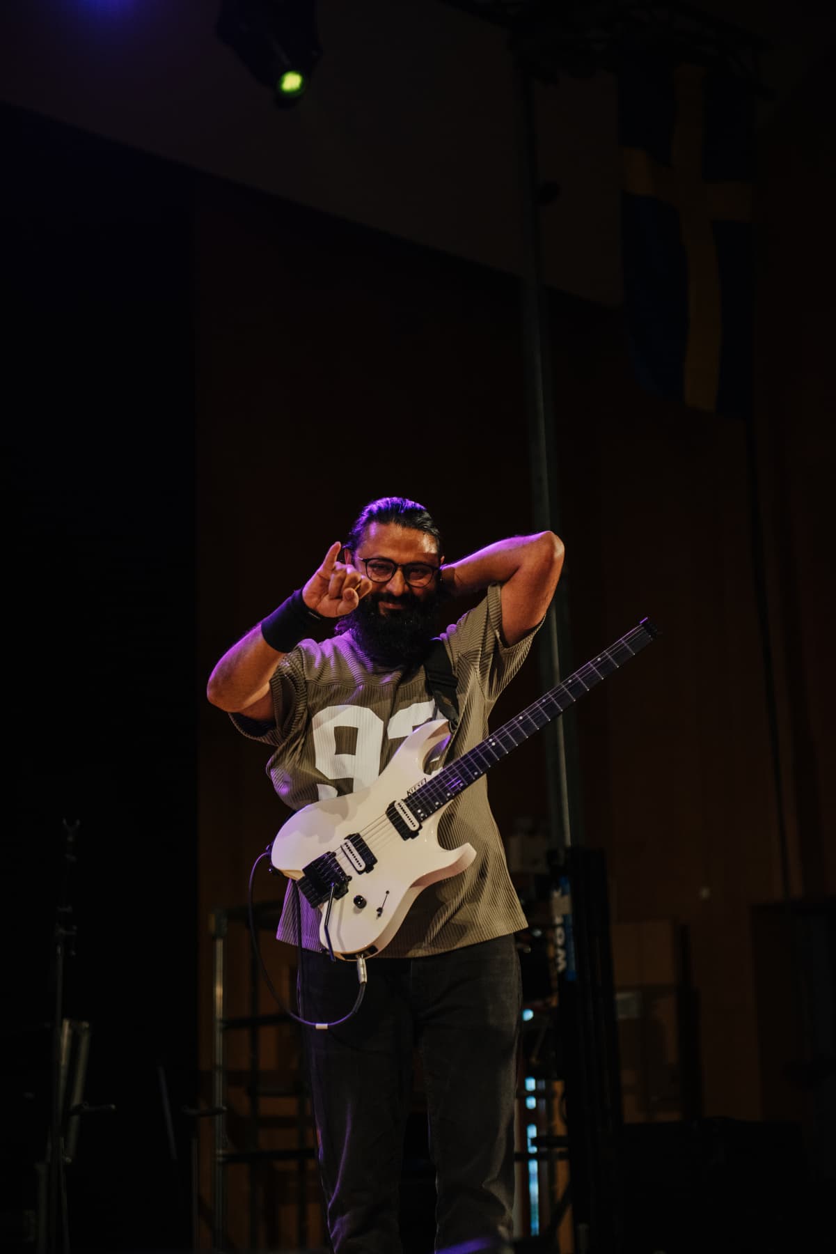 Band on stage