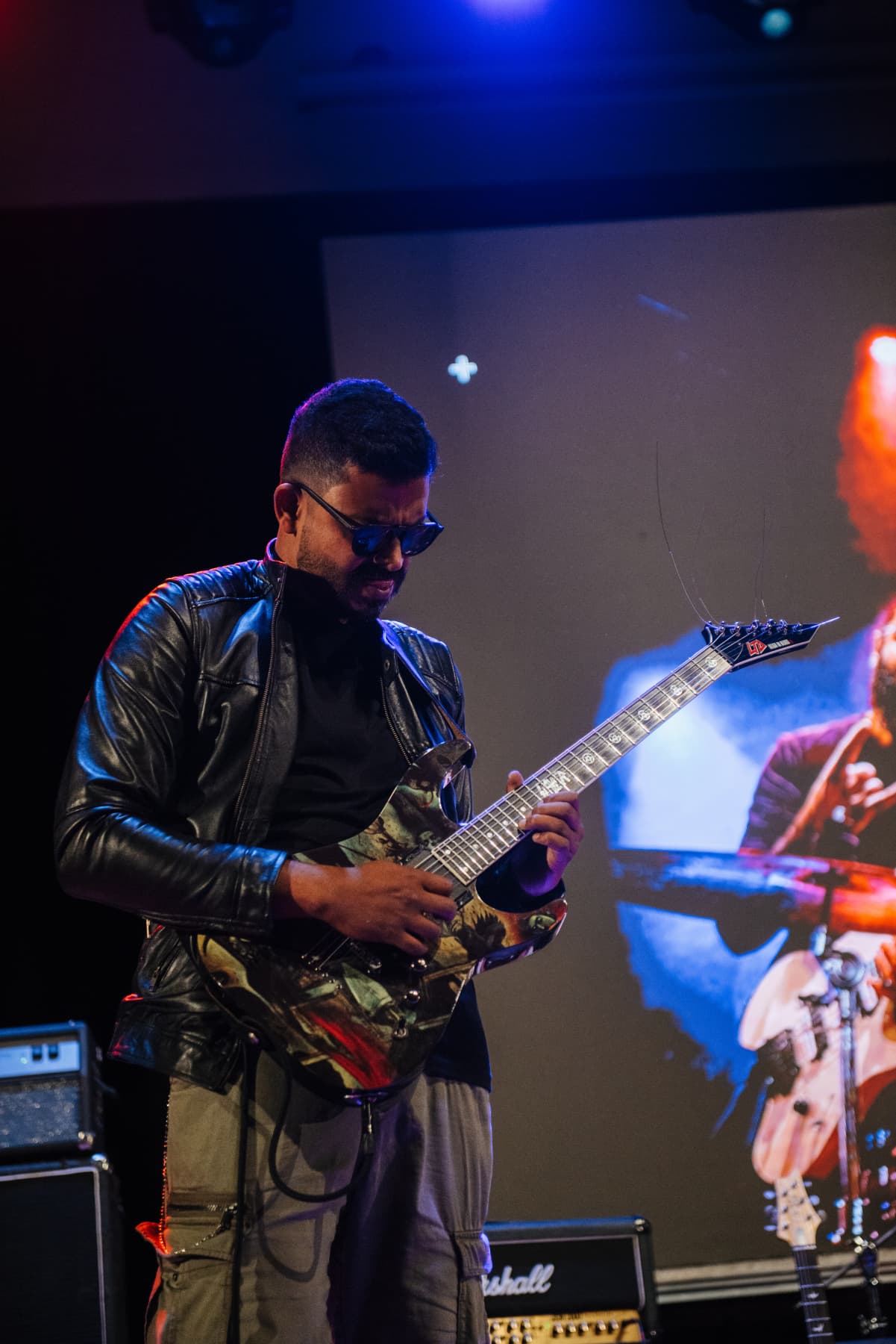 Band on stage